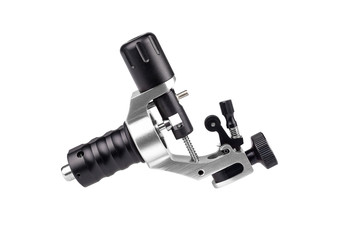 tattoo machine body retro style isolated on white