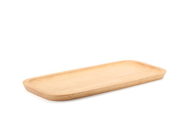 wooden plate
