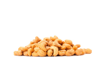 Fototapeta na wymiar Salted cashew nuts