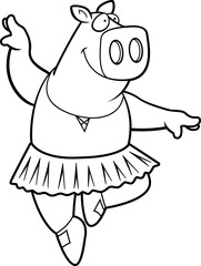 Pig Ballerina