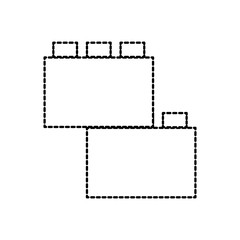 module brick Bricks piece of puzzle toy icon
