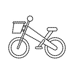 bicycle with basket transport game adventure sport