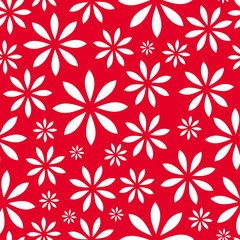 Seamless flower pattern