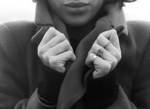 Clenching onto Coat