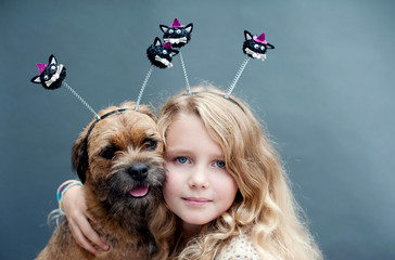 Dressing up for Halloween