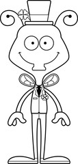 Cartoon Smiling Irish Fly