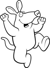 Aardvark Jumping