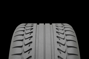 Tire - close-up tread