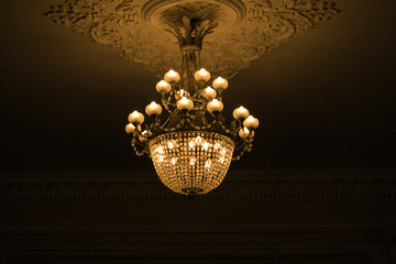 retro chandelier