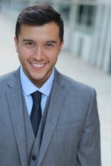 Professional young ethnic man isolated
