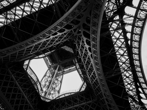 Eiffel Tower from Below