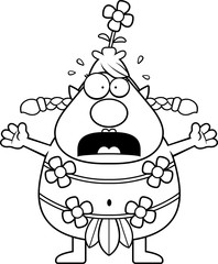 Scared Cartoon Forest Sprite