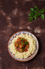 Traditional spicy meatballs