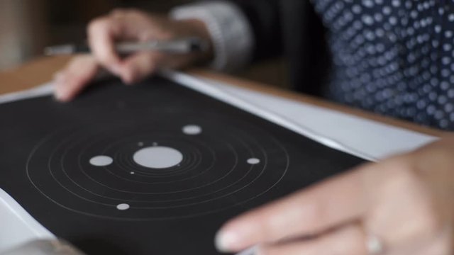 The engineer is working on a flight from Earth to Mars