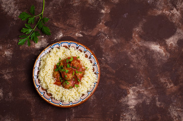 Traditional spicy meatballs
