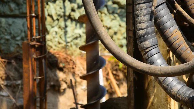 drilling of the wells