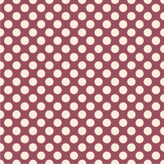 Polka dot seamless pattern. Dotted background with circles, dots, rounds