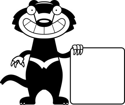 recommend clip art: Cartoon Tasmanian Devil Sign