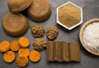 
panela and coconut candy