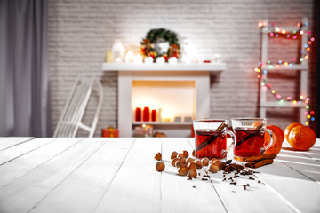 xmas desk space 