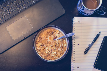 Working Through Breakfast