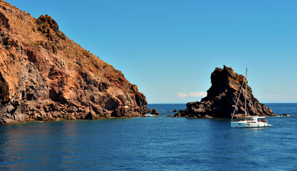 islands of Lipari archipelago Eolie Sicily Italy