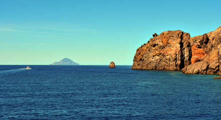 islands of Lipari archipelago Eolie Sicily Italy