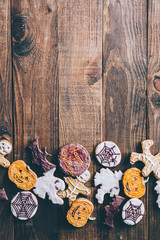 Halloween Cookies On Table