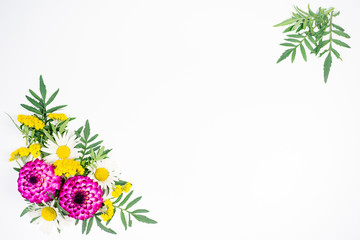 Flowers composition image