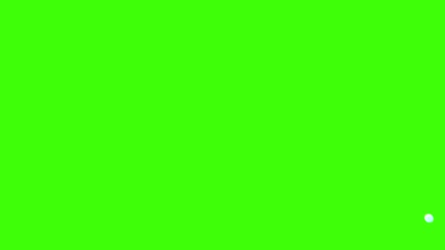 Confetti Party Popper Explosion on a Green Background. 3d animation, 4K. look for more options in my portfolio
