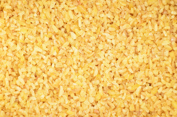 Bulgur close up