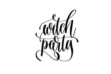 witch party hand lettering inscription quote to witches event