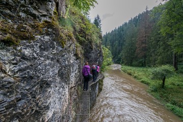 Trekking in the Slovak Paradise National Park