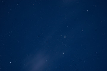 Fototapeta na wymiar Sky at nightime in rural lanscape