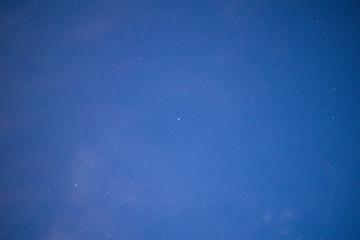 Sky at nightime in rural lanscape