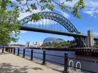 Tyne Bridge, Newcastle-upon-Tyne. - obrazy, fototapety, plakaty