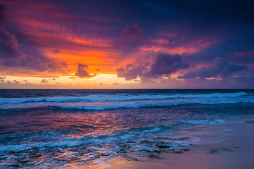 Fototapeta na wymiar North Beach Sunset