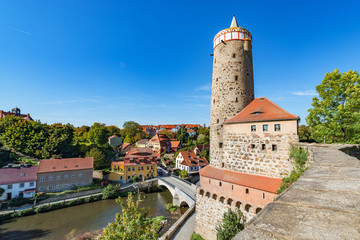 Obraz premium Old Water tower, Bautzen