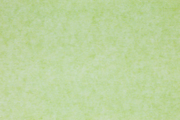 Fototapeta na wymiar backlit transparent light green paper background