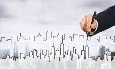 Engineering designer at work