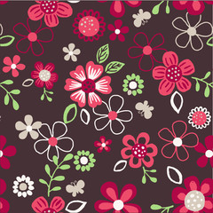  wallpaper seamless flower pattern