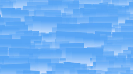 random stacks pattern blue rectangles background