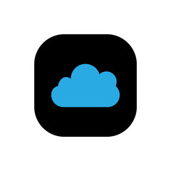 Cloud  icon vector