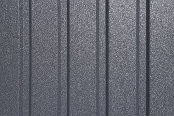 Fototapeta premium Lines on metal sheet background. Profiled steel sheet. Can be used as a background