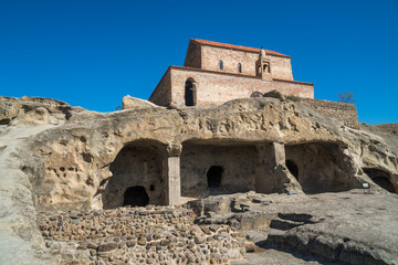 Old cave city Uplistsikhe in Caucasus region, Georgia