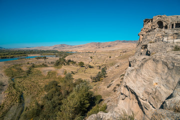 Old cave city Uplistsikhe in Caucasus region, Georgia