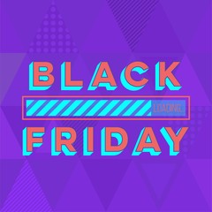 Naklejka na ściany i meble Abstract vector black friday sale layout background. For art template design, list, page, mockup brochure style, banner, idea, cover, booklet, print, flyer, book, blank, card, ad, sign, poster, badge.