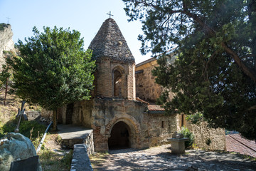 Fototapeta na wymiar Shiomghvime orthodox monastery near Mtskheta and Tbilisi, Georgia