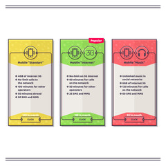 Mobile Banner Set Four