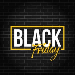 Fototapeta premium Abstract vector black friday sale layout background. For art template design, list, page, mockup brochure style, banner, idea, cover, booklet, print, flyer, book, blank, card, ad, sign, poster, badge.
